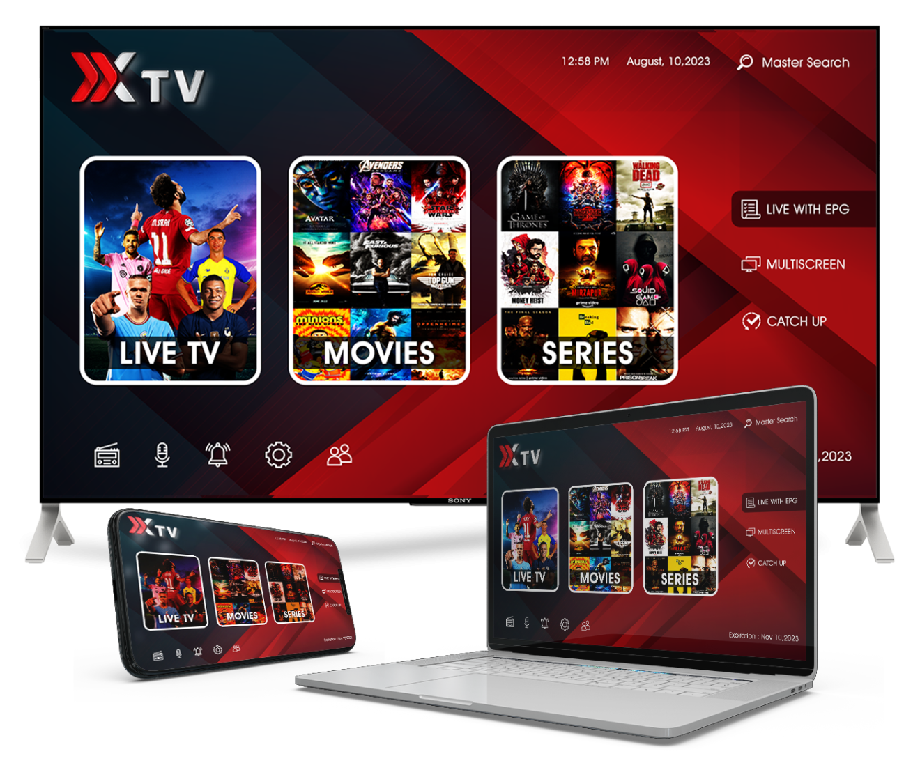 سيرفر X يدعم التشغيل على كل الأجهزة